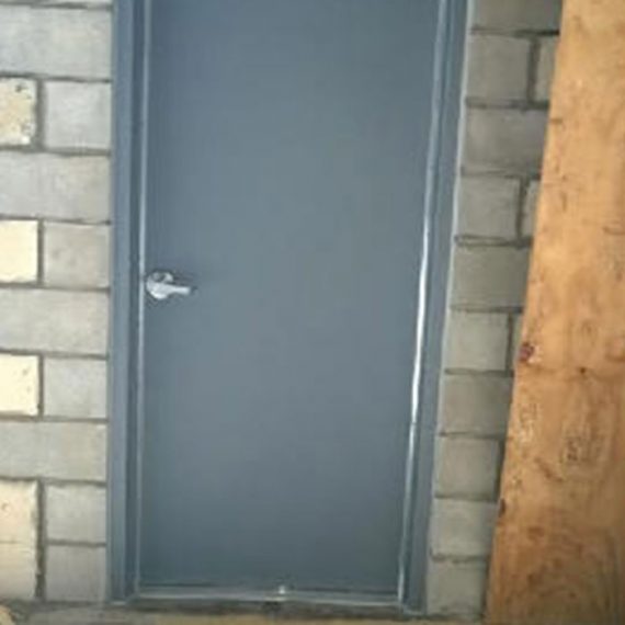 Commercial Door Installation | Club Royale Hollow Metal Door