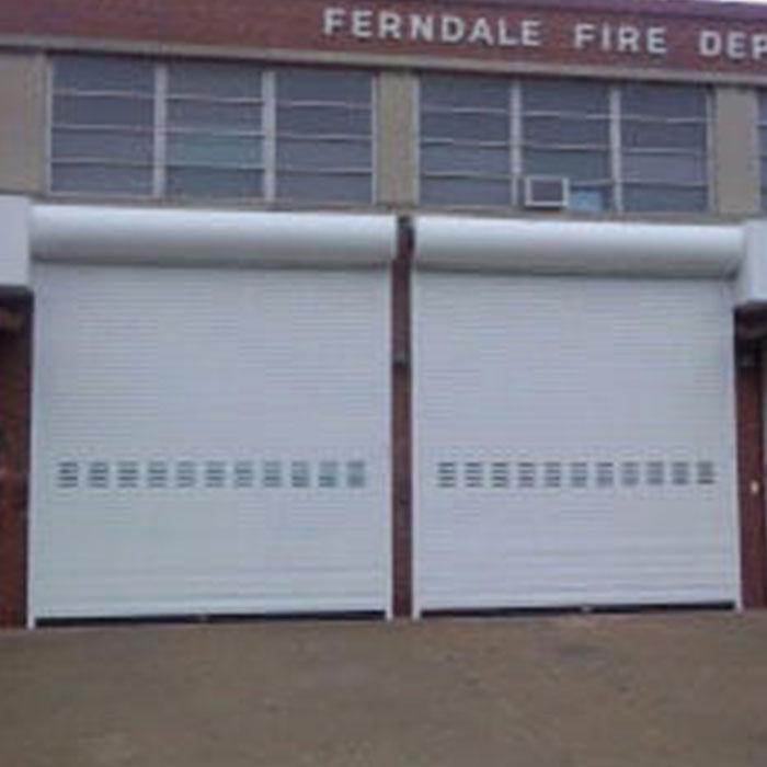 Commercial Door Installation | Ferndale Fire Department Ferndale, MI